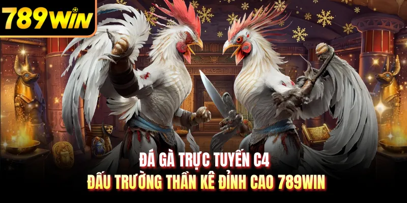 Đá Gà Trực Tuyến C4 - Đấu Trường Thần Kê Đỉnh Cao 789WIN