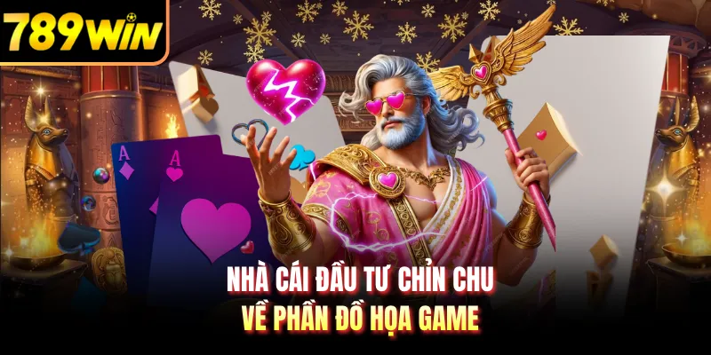 Nhà cái đầu tư chỉn chu về phần đồ họa game
